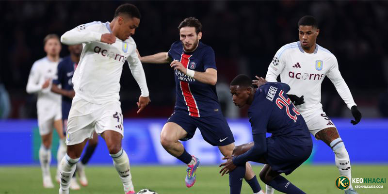 Dự đoán kết quả tranh cúp C1 16/4/2025 Aston Villa vs PSG
